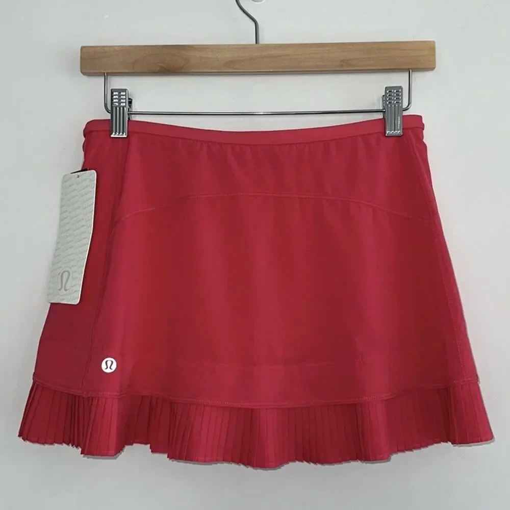 NWT Lululemon City Sky Run By Skort in Boom Juice